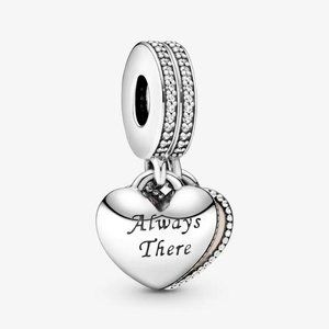 Pandora Always There Heart Dangle Charm